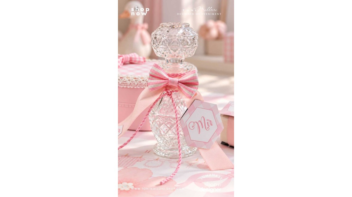 Trusou Botez Fetiță Silly Goose Gâsculiță Roz Personalizată 6